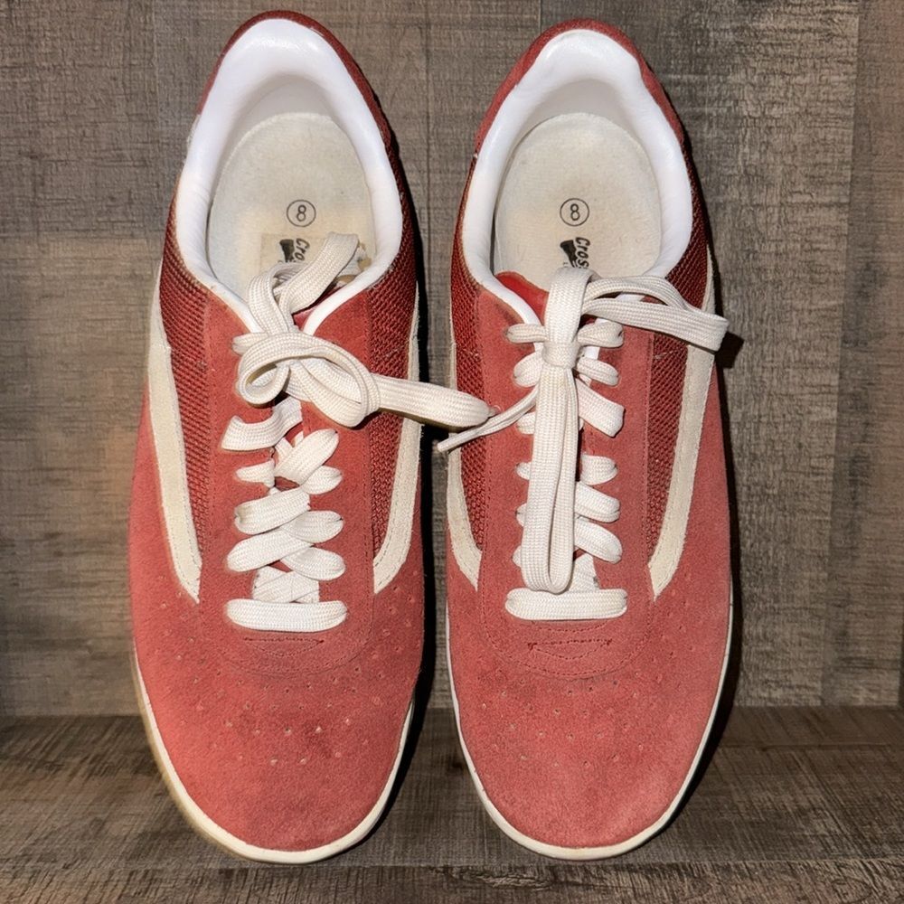 CROSS TREKKER leather Collection Sneakers- size 8 - Picture 7 of 11